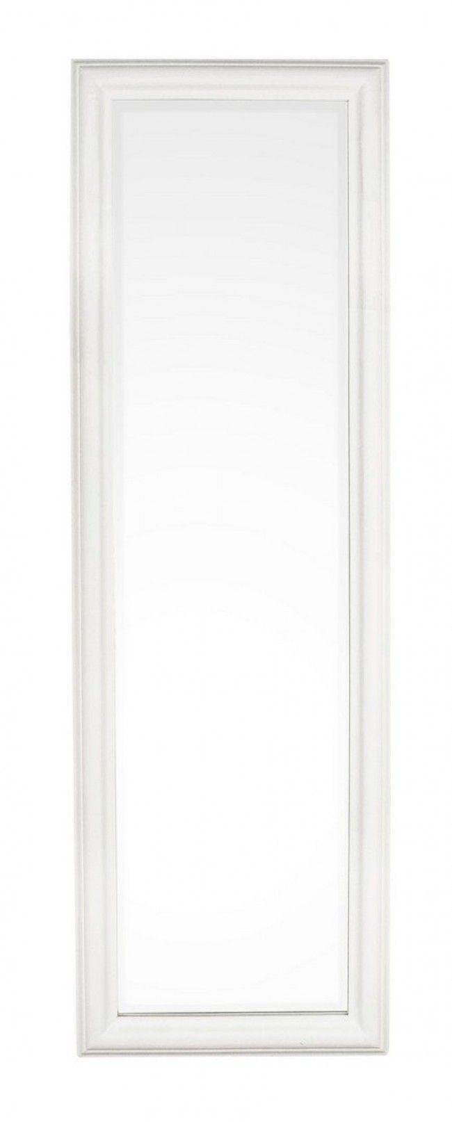 SPECCHIO SANZIO C-C MAT BIANCO 42X132