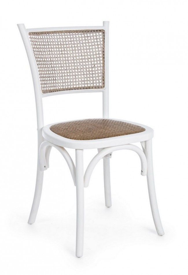 SEDIA CARREL BIANCO