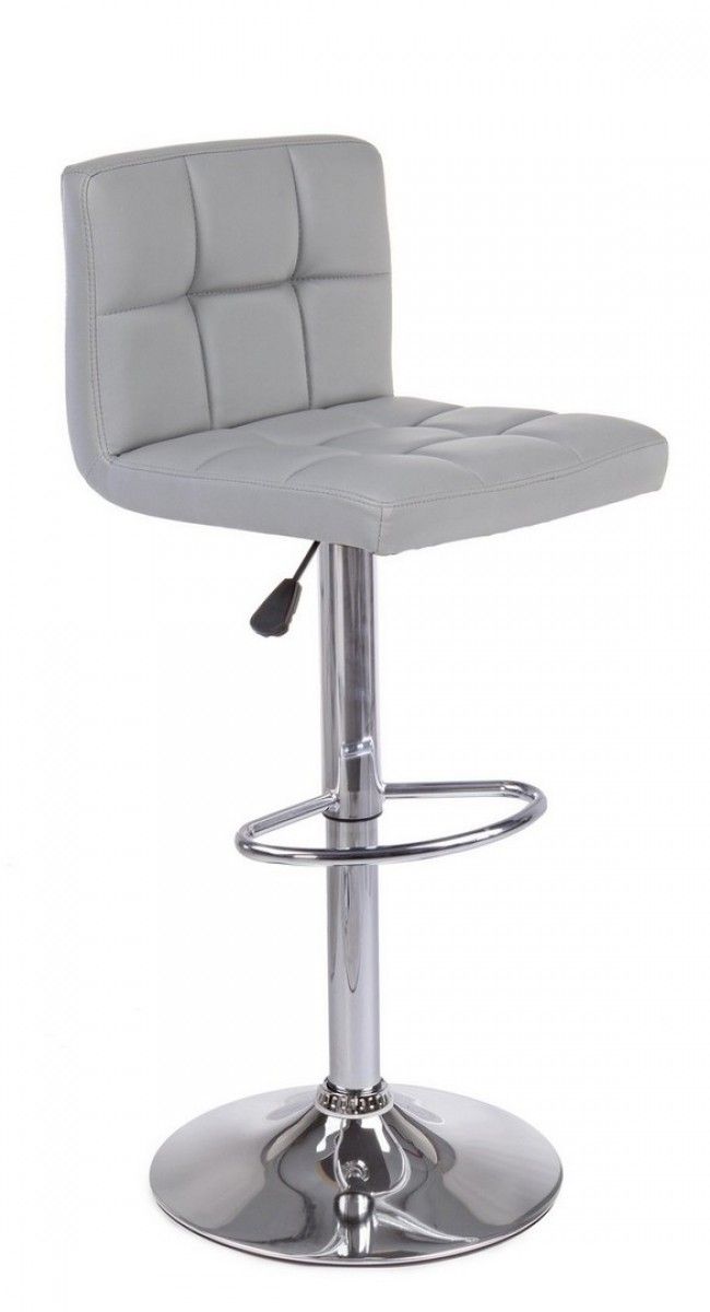 SGABELLO BAR MEMPHIS GRIGIO CHIARO