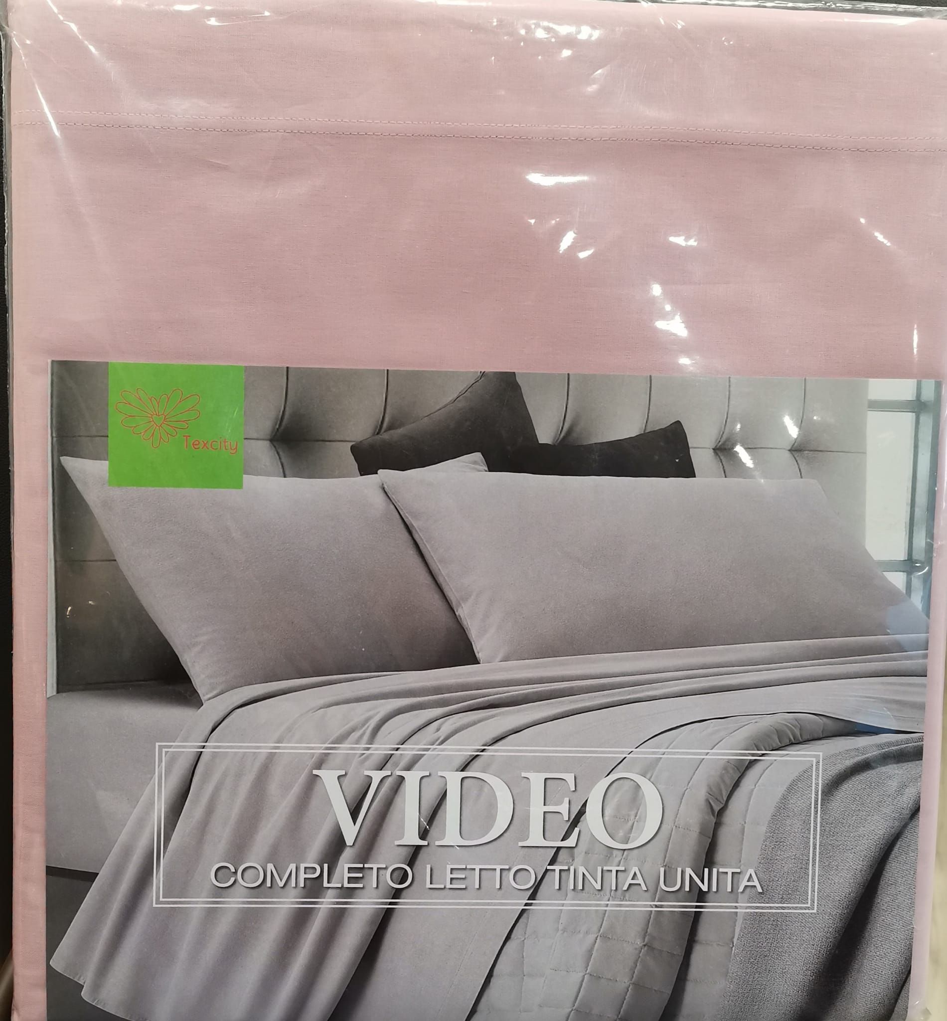 Set Lenzuolo Francese “Video” – colore rosa