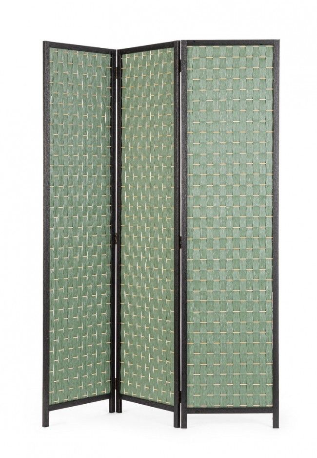 PARAVENTO 3A DHEVA VERDE 135X180H