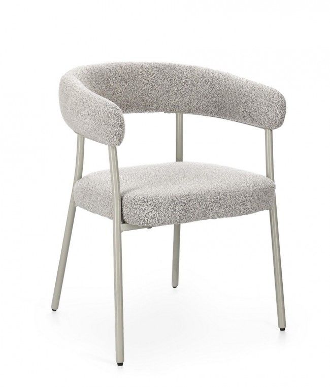 SEDIA C-BR GIAELE WARM GREY/TORTORA
