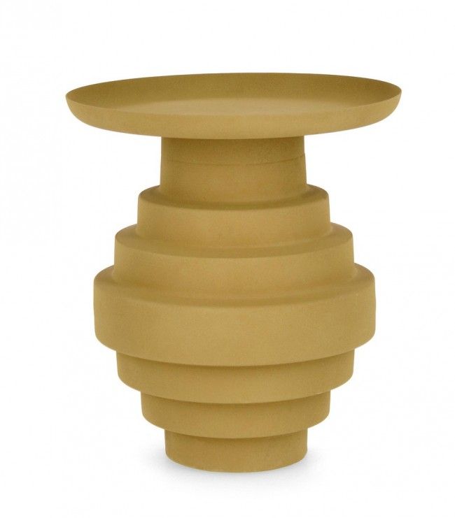 TAVOLINO AMBA SENAPE D35.5
