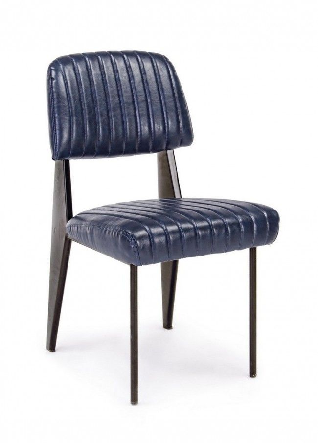 SEDIA NELLY BLU VINTAGE