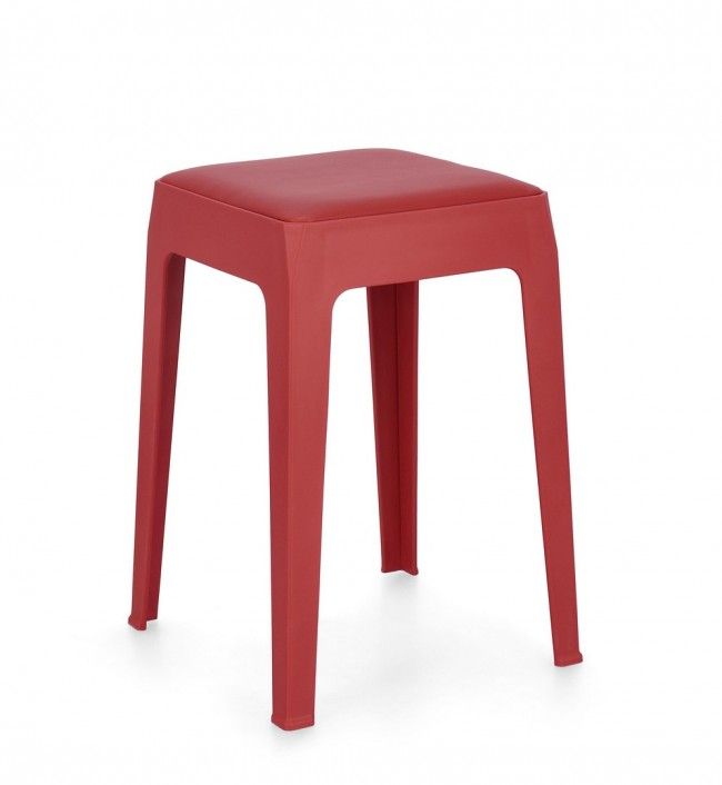 SGABELLO BUNNY ROSSO