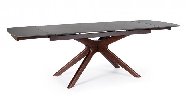 TAVOLO AL.MARITTA 170/250X90 NOCE/GRIGIO