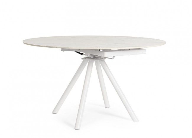 TAVOLO ALL.RAUNI D87/135 BIANCO/BIANCO