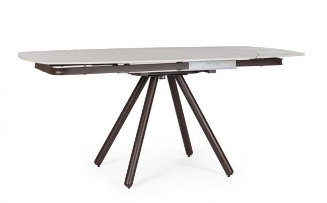 TAVOLO ALL.RAITA 119/178X89 RUST/GRIG.C