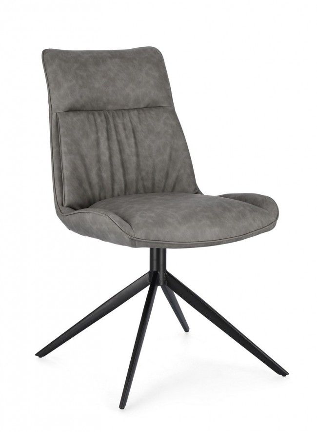 SEDIA JORDAN PU GRIGIO