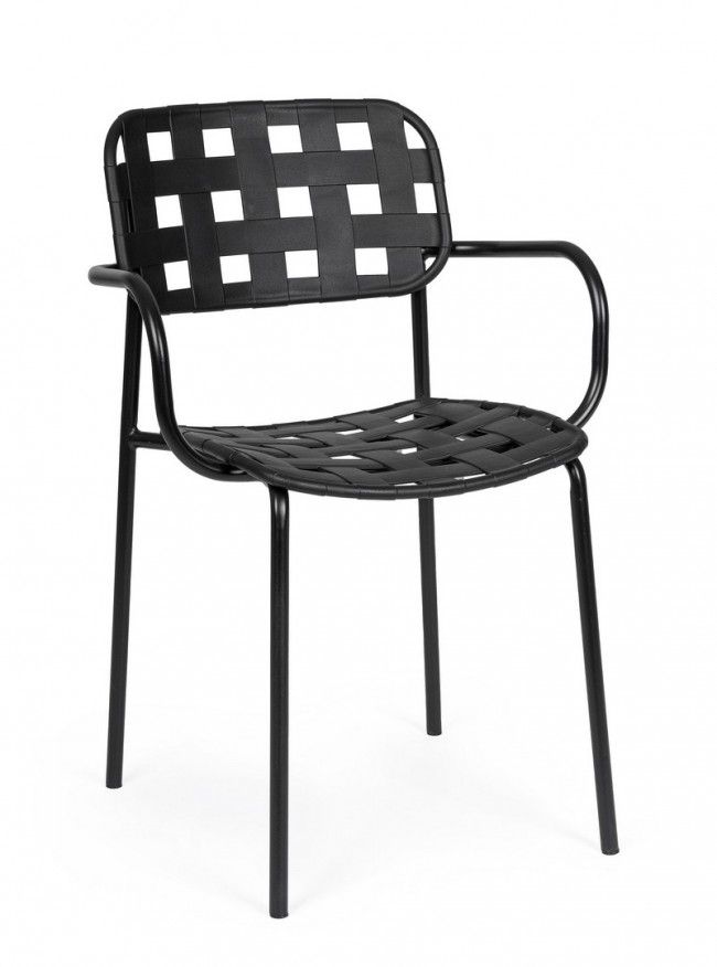 SEDIA C-BR CLOVER NERO