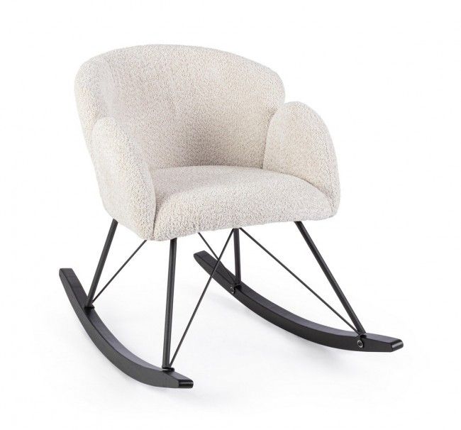 POLTRONA DONDOLO SIBILLA NATURALE