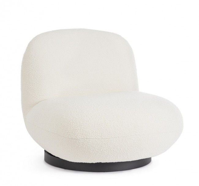 POLTRONA MARGOT GIREV BIANCO BOUCLE’