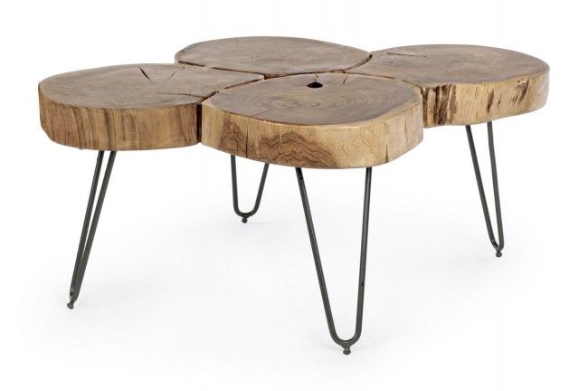 TAVOLINO ORBITAL LOG 90X60