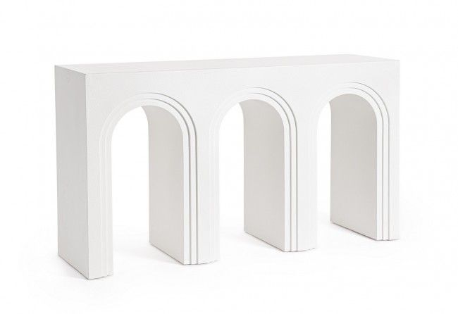 CONSOLLE RHOME TWIN RETT BIANCO