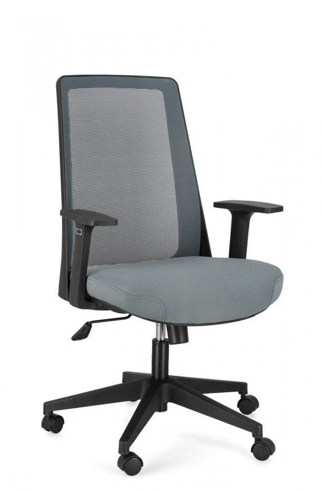 SEDIA UFFICIO C-BR WESLEY GRIGIO SCURO