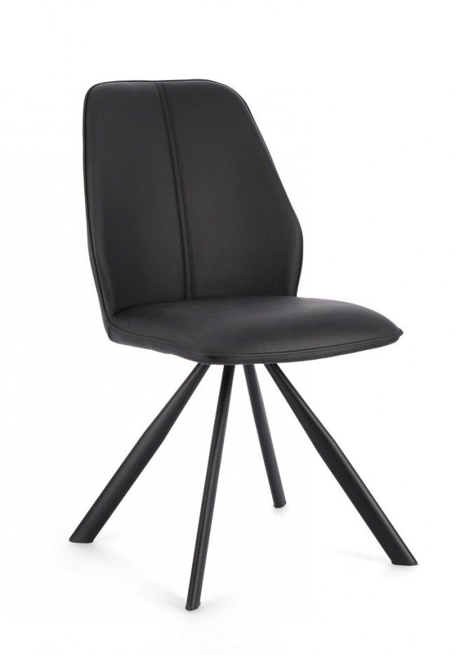SEDIA MAXWELL PU NERO