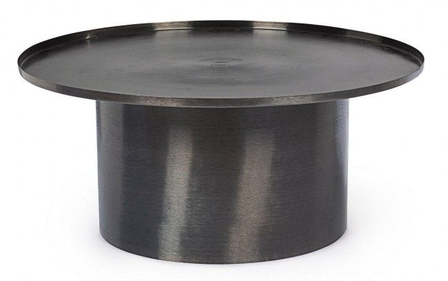TAVOLINO KALPITA BLACK NICKEL D80