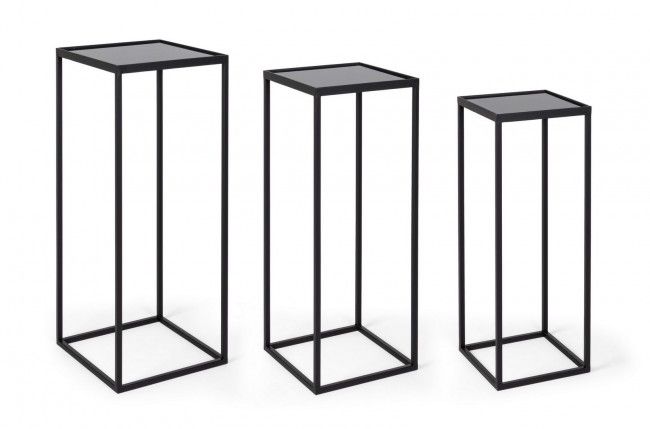 SET3 TAVOLINO NUCLEOS QU NERO