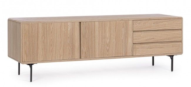 MOBILE PORTA TV 2A-3C WIDALD NATURALE