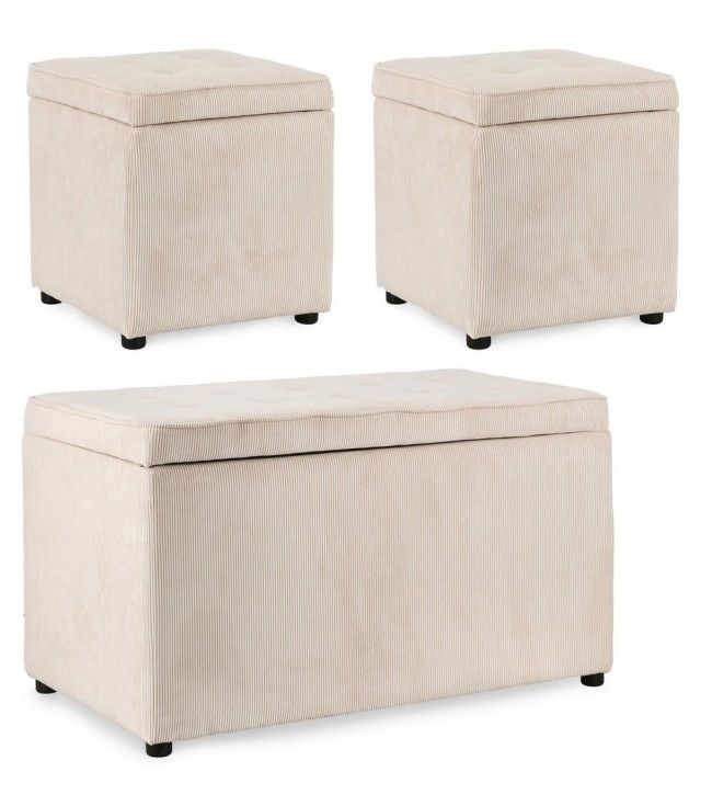 SET3 PANCHINA-2POUF CONT. DYLAN BIANCO