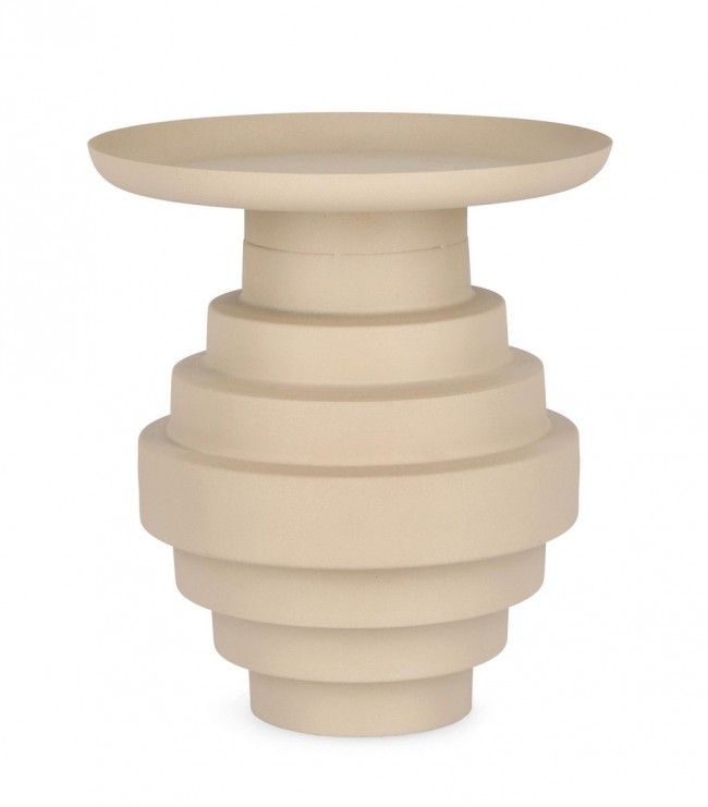 TAVOLINO AMBA BEIGE D35.5