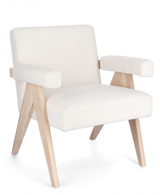 POLTRONA FAIZA AVORIO