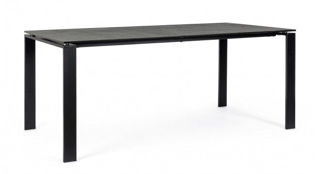 TAVOLO BENJAMIN ANTRACITE 180X90