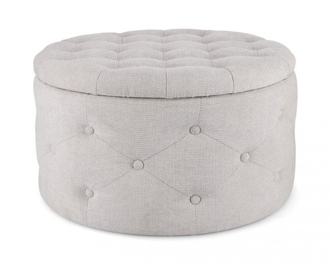 POUF CONT. P.SCARPE ERNESTINE GRIGIO CH