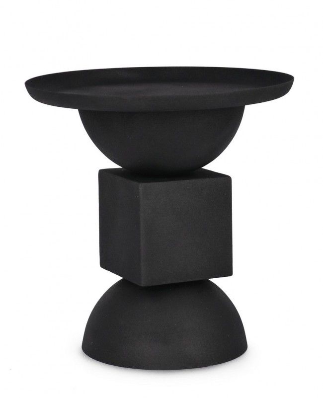 TAVOLINO ALKA NERO D40.5