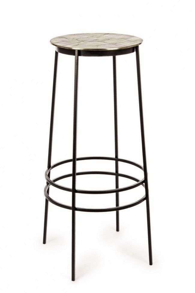 SGABELLO BAR AMIRA ORO H77