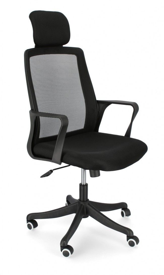 SEDIA UFF. C-BR LAURENT NERO