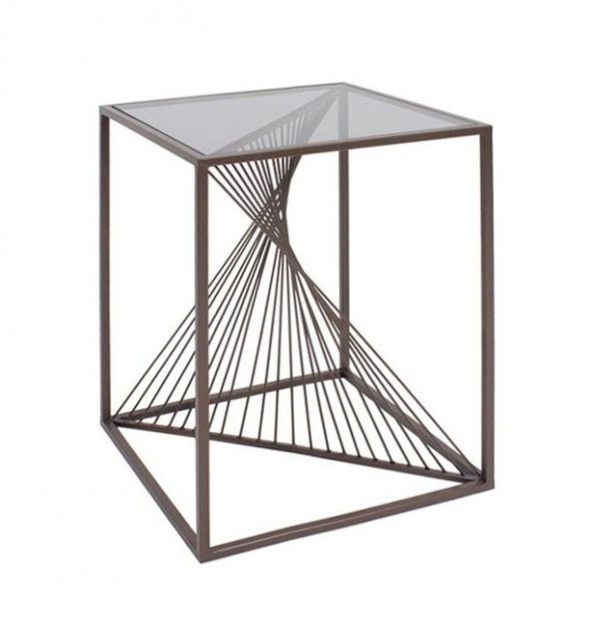TAVOLINO ESPIRAL 40X40 COIN