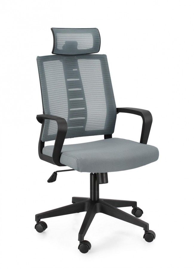 POLTRONA UFFICIO C-BR ROMAN GRIGIO SCURO