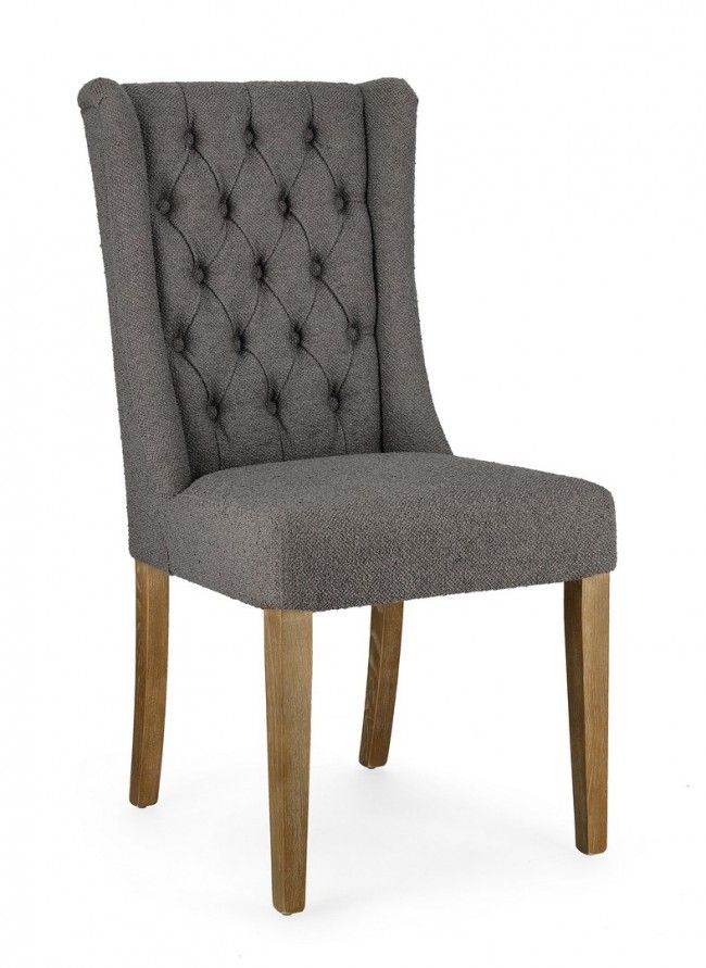 SEDIA COLUMBIA GRIGIO BOUCLE’