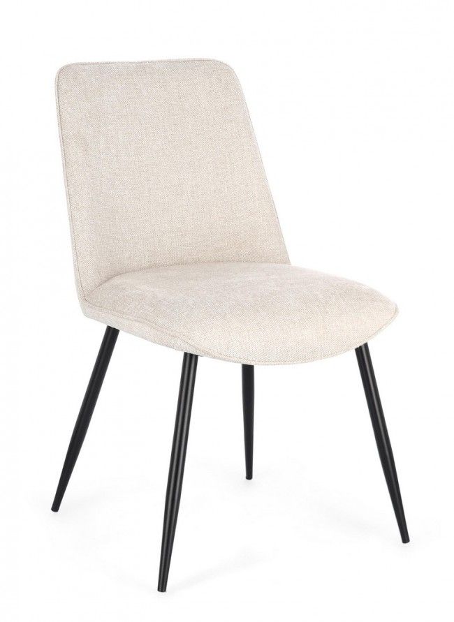 SEDIA CORA NERO/BEIGE