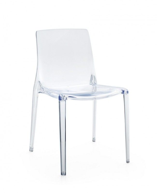SEDIA ADELE TRASPARENTE
