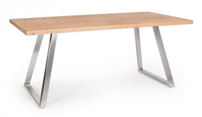 TAVOLO DUKAT 180X90 ACCIAIO