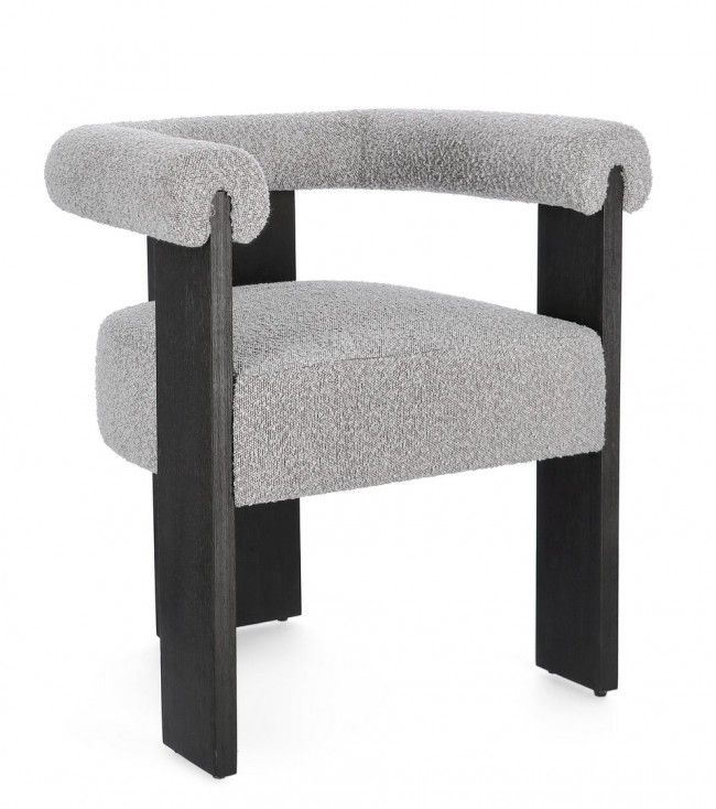 SEDIA C-BR AGAPE NERO/GRIGIO