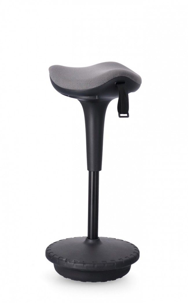 SGABELLO CALEB GRIGIO