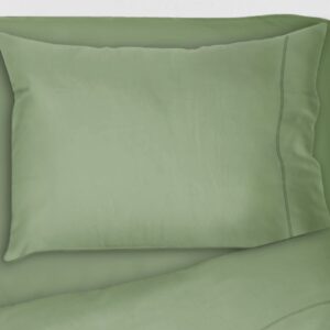 Set lenzuolo singolo "Morfeo" - colore verde chiaro