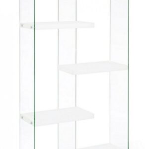 LIBRERIA SURY BIANCO 91.5X30 H160