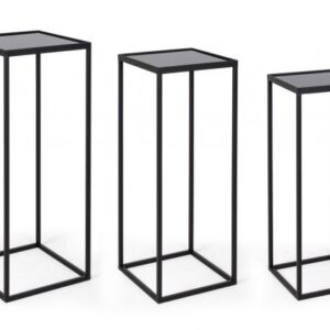 SET3 TAVOLINO NUCLEOS QU NERO