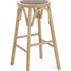 SGABELLO BAR CIRCLE NATURALE