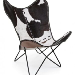 POLTRONA BUFFALO NERO