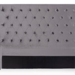 TESTIERA LETTO CASPAR GRIGIO SCURO 160