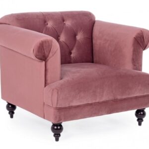 POLTRONA BLOSSOM ROSA ANTICO