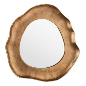 SPECCHIO C-C ASMITA BRASS 43X40