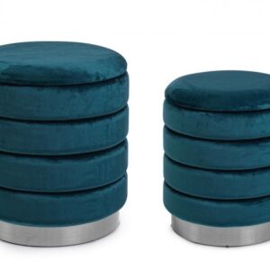 SET2 POUF CONTENITORE DARINA NAVYUS