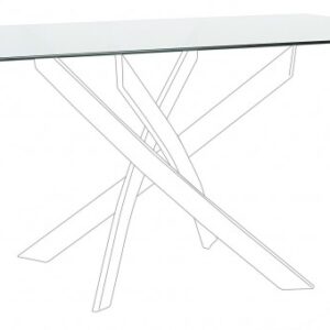 PIANO RETT TAV.GEORGE TRASPARENTE 160X90