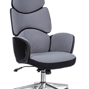 POLTRONA UFF. ARMSTRONG GRIGIO SC-NERO